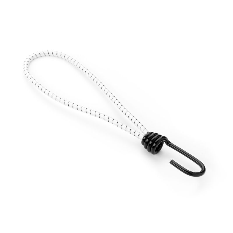Metal Hook Loop Ties Metal Hook Loop Ties Bungee Cord Elasticated Loop with Metal End Plastic Coated used for Tie Downs