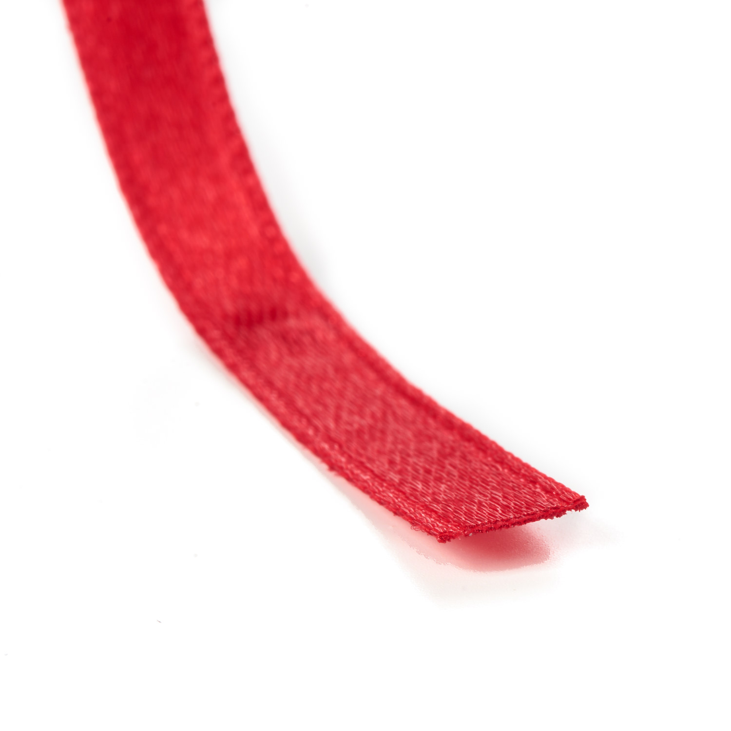 Ribbon Heat Cut Lengths Sealed Red