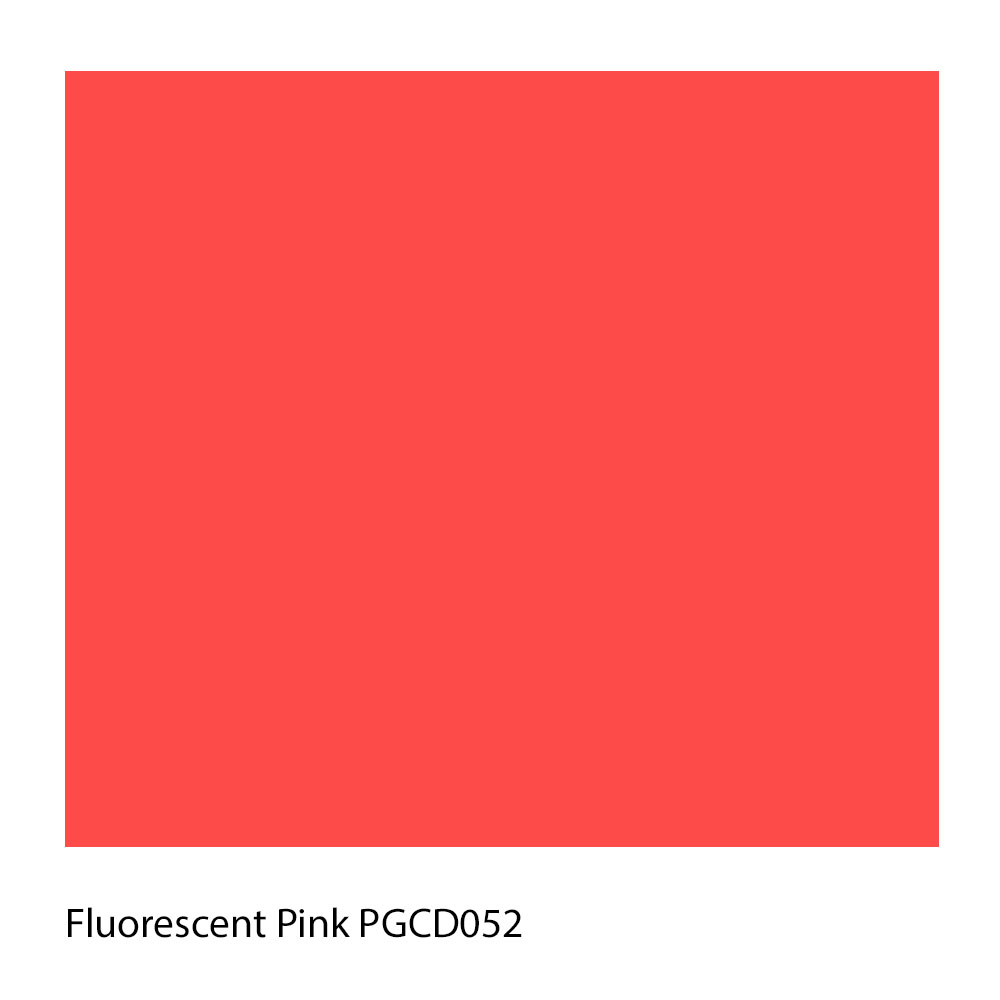 Fluorescent Pink PGCD052 Polyester Yarn Shade Colour