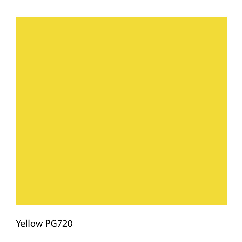 Yellow PG720 Polyester Yarn Shade Colour