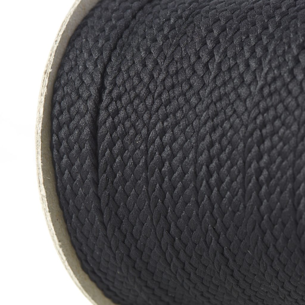 Polyester Braids Cords Flat Braid and Round Cord Manufactured in UK