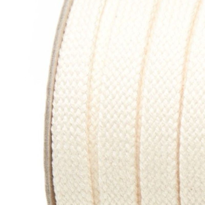 Heavy Flat Tubular Cotton Braids