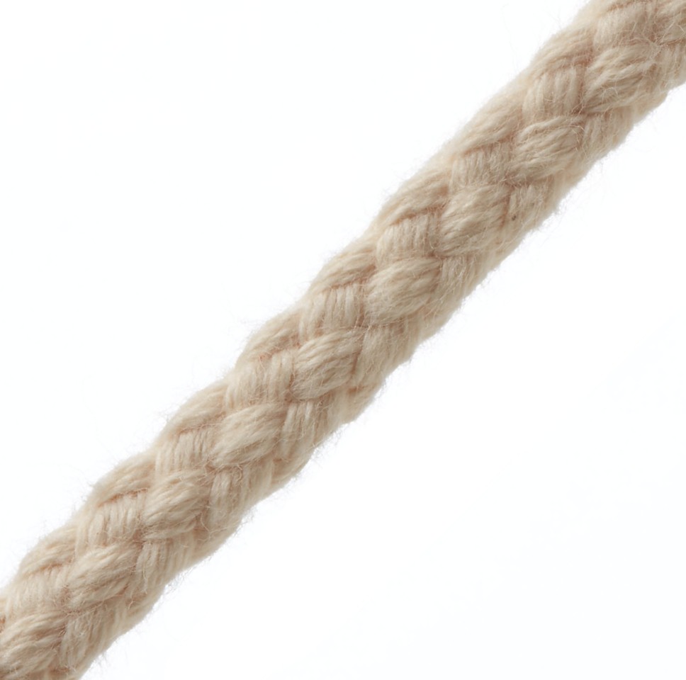 Round Rigid Braided Cotton Cords