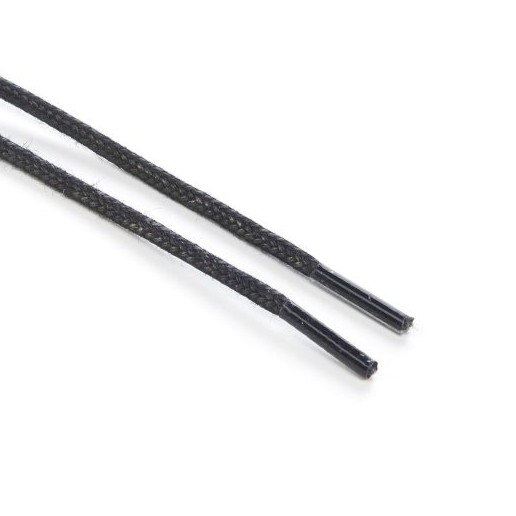 2mm Fine Round Cotton Waxed Shoe Laces Thin Shoelaces for Formal Brogue Shoes Tile