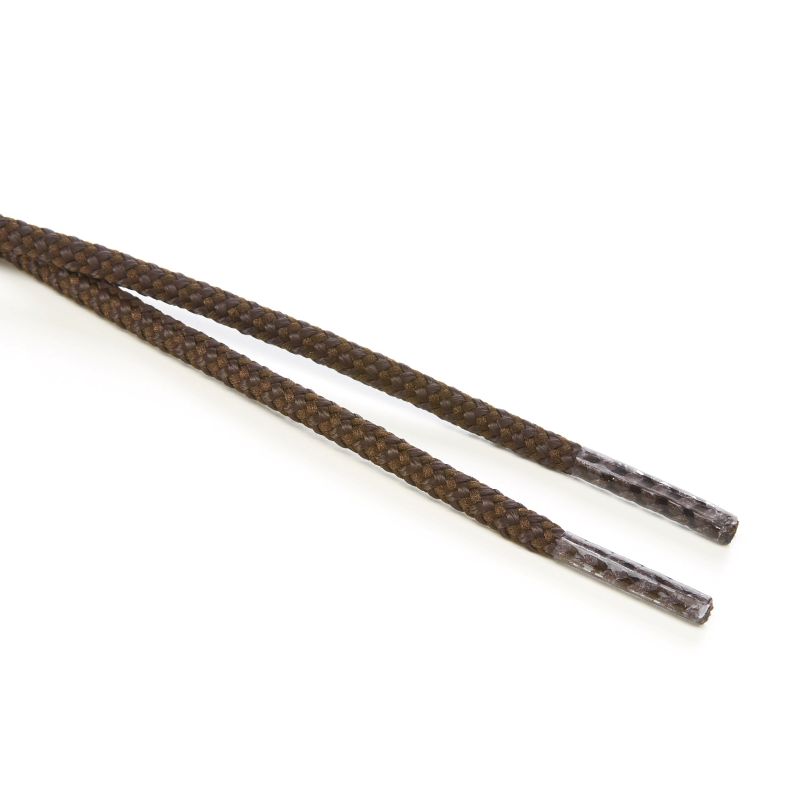 4mm Round Heavy Duty Cord Shoe Laces Extra Strong Saftey Work Boot Brown