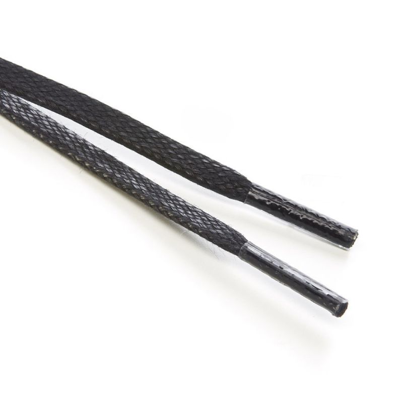 6mm Flat Cotton Waxed Shoe Laces